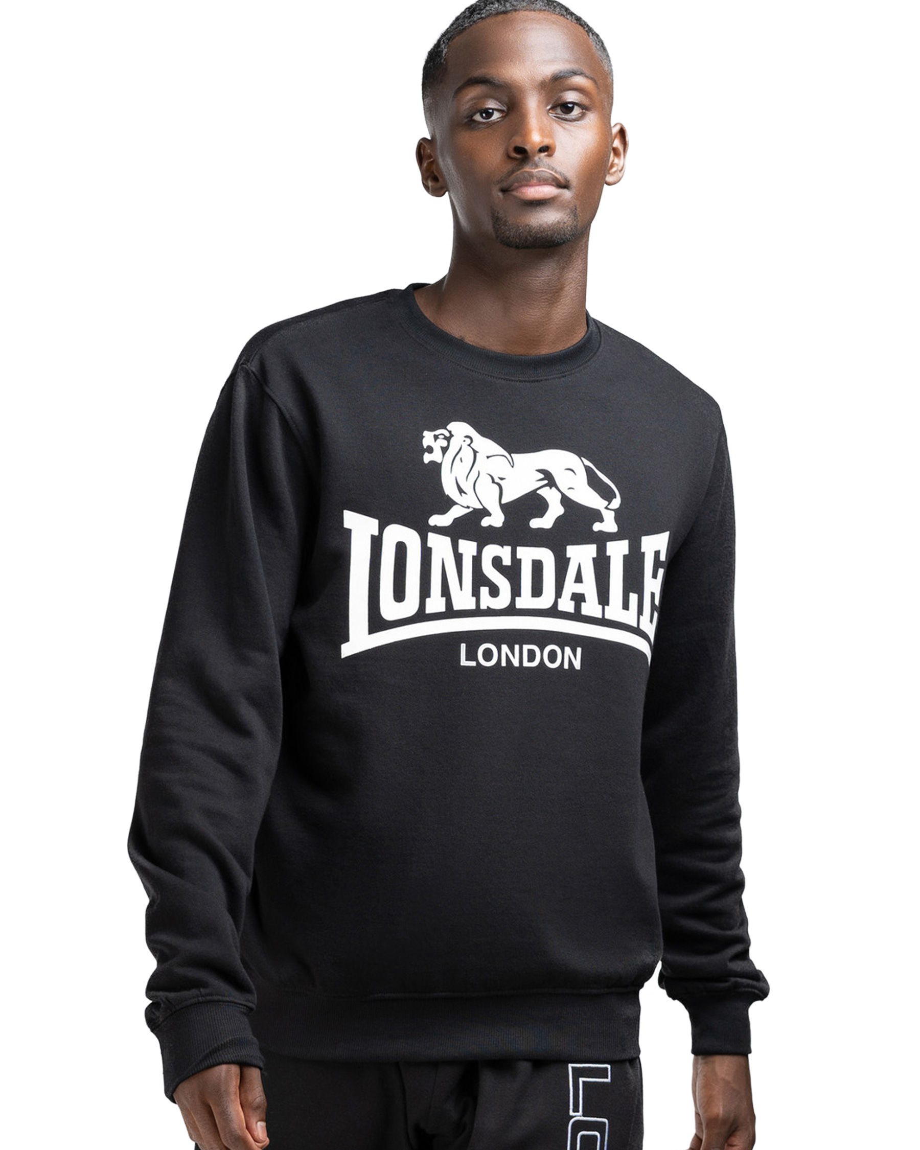 Lonsdale Slimfit crewneck Gosport - Mens Sweatshirts - Lonsdale London