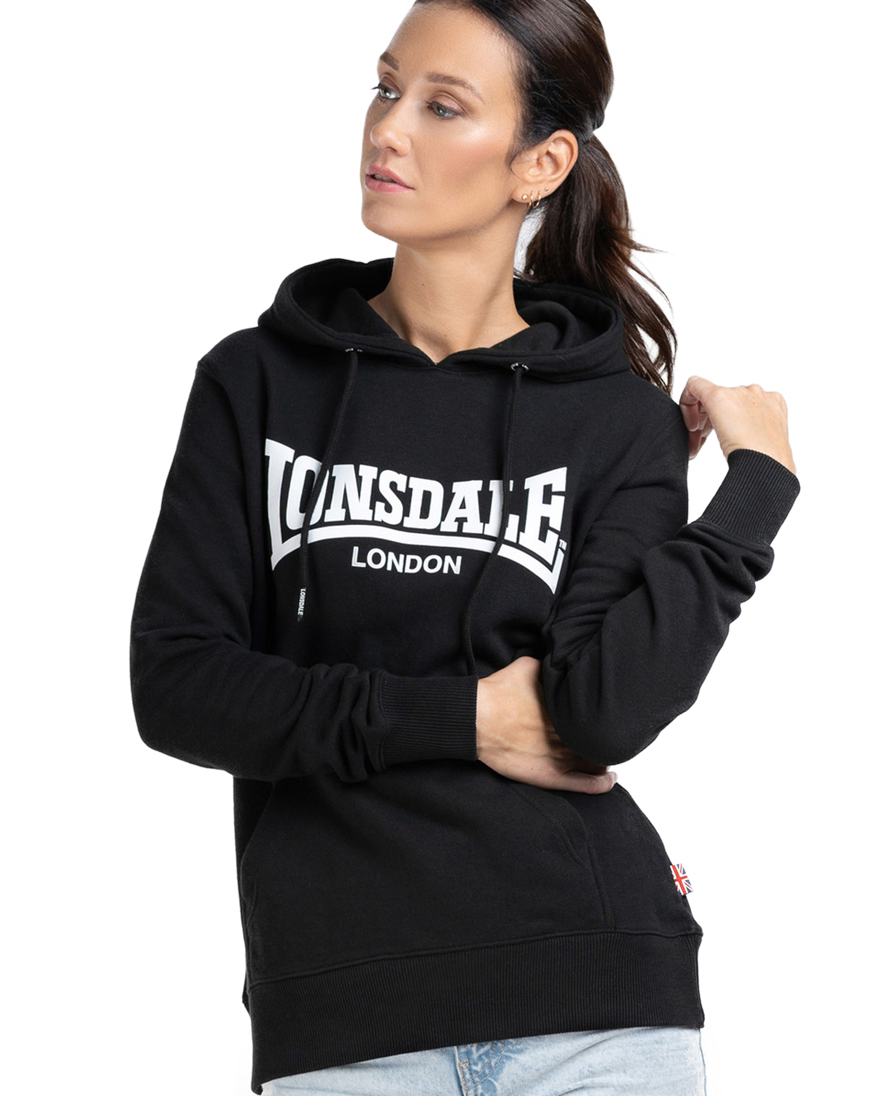 Lonsdale ladies hooded sweatshirt Flookburgh - Ladies Sweatshirts - Lonsdale  London