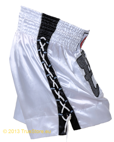 Fairtex Muay Thai short White Lace - Boxing trunks and ringwear - Fairtex, Muay  Thai and MMA Shop