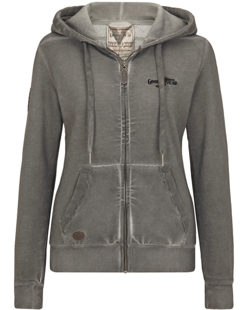 ladies hooded fleece jacket