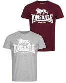 Lonsdale Doppelpack T-Shirts Kelso 10