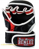 BenLee Leather MMA training gloves Striker 4
