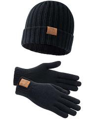 Lonsdale London kmitted hat and gloves set Deazley