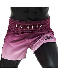Fairtex BS1904 muay thai shorts Maroon Fade