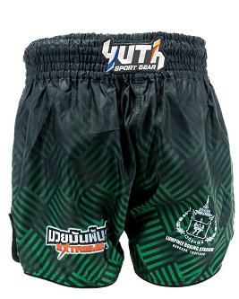 Fairtex Fight thaiboks shorts Cresendo-Green 4