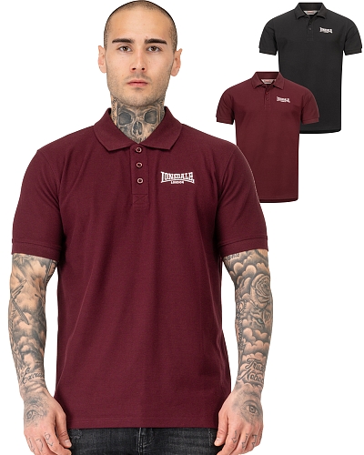 Lonsdale poloshirt Lingholme in doublepack