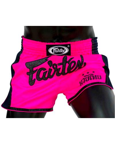 Fairtex BS1714 thaiboks short Pink 1