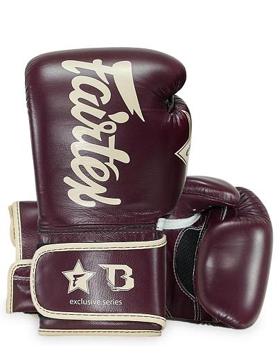 Fairtex X Booster V2 Leder Boxhandschuhe in Braun